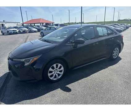 2020 Toyota Corolla LE is a Black 2020 Toyota Corolla LE Sedan in Dubuque IA