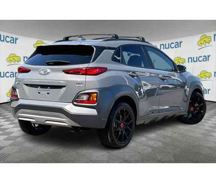 2021 Hyundai Kona NIGHT is a Grey 2021 Hyundai Kona Car for Sale in Norwood MA