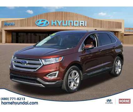 2015 Ford Edge Titanium is a Red 2015 Ford Edge Titanium SUV in Apache Junction AZ