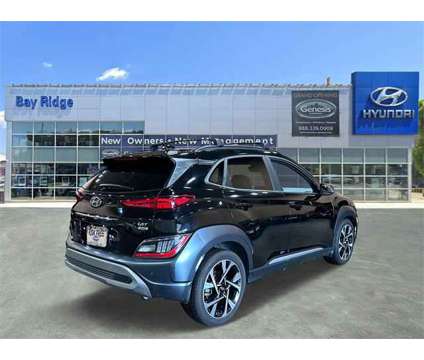 2022 Hyundai Kona Limited is a Black 2022 Hyundai Kona Limited SUV in Brooklyn NY