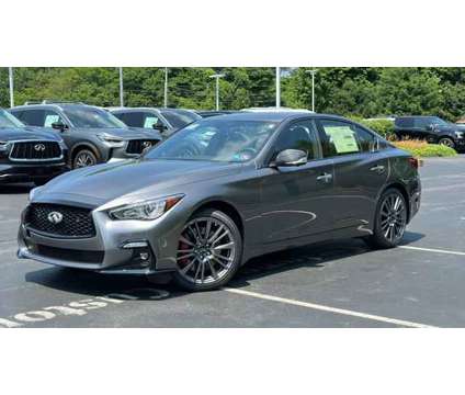 2024 Infiniti Q50 RED SPORT 400 AWD is a Grey 2024 Infiniti Q50 Sedan in West Chester PA