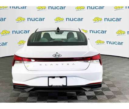 2021 Hyundai Elantra SEL is a White 2021 Hyundai Elantra Sedan in North Kingstown RI