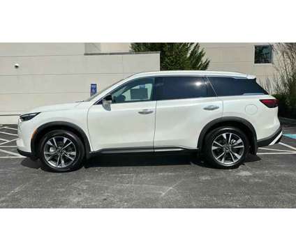 2024 Infiniti QX60 LUXE AWD is a White 2024 Infiniti QX60 Luxe SUV in West Chester PA