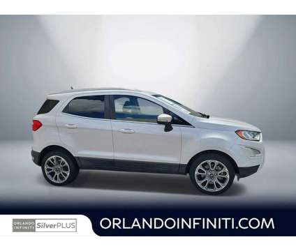 2019UsedFordUsedEcoSportUsedFWD is a Silver, White 2019 Ford EcoSport Car for Sale in Orlando FL