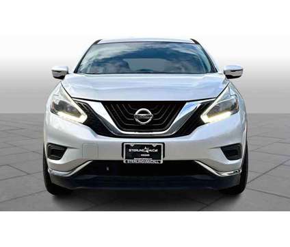 2018UsedNissanUsedMuranoUsedFWD is a Silver 2018 Nissan Murano Car for Sale in Stafford TX