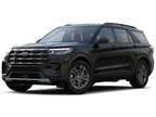 2025 Ford Explorer Black, 10 miles