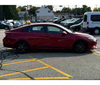 2021 Hyundai Elantra SEL is a Red 2021 Hyundai Elantra Sedan in Milford MA