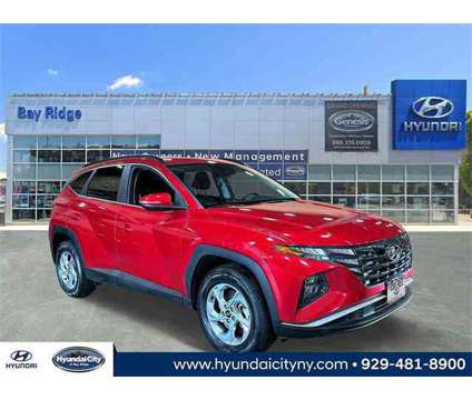 2022 Hyundai Tucson SEL is a Red 2022 Hyundai Tucson SUV in Brooklyn NY