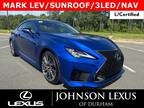 2022 Lexus Rc F F MARK LEV/NAV/SUNROOF/3LED/UNLIMITED MILE WARRA