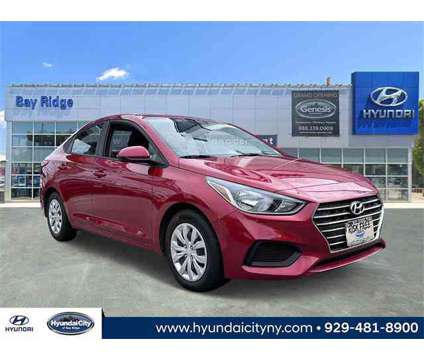 2020 Hyundai Accent SE is a Red 2020 Hyundai Accent SE Sedan in Brooklyn NY