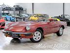 1989 Alfa Romeo Spider Veloce convertible Clean Carfax! 1 Owner!