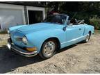 1974 Volkswagen Karmann Ghia Blue, 123K miles