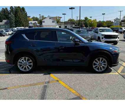 2021 Mazda CX-5 Grand Touring is a Blue 2021 Mazda CX-5 Grand Touring SUV in Milford MA