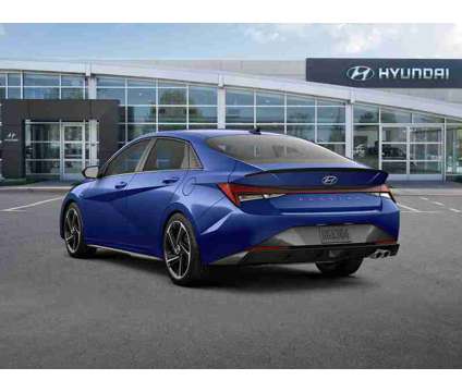 2023 Hyundai Elantra N Line is a Blue 2023 Hyundai Elantra Sedan in Canandaigua NY