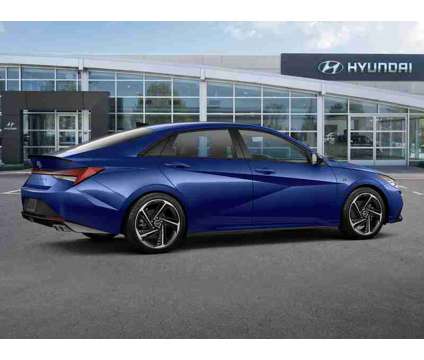 2023 Hyundai Elantra N Line is a Blue 2023 Hyundai Elantra Sedan in Canandaigua NY