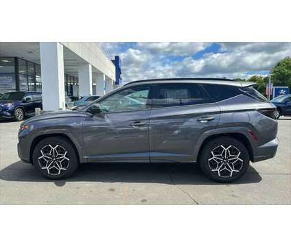 2024 Hyundai Tucson Hybrid N Line is a Grey 2024 Hyundai Tucson Hybrid in Stamford CT