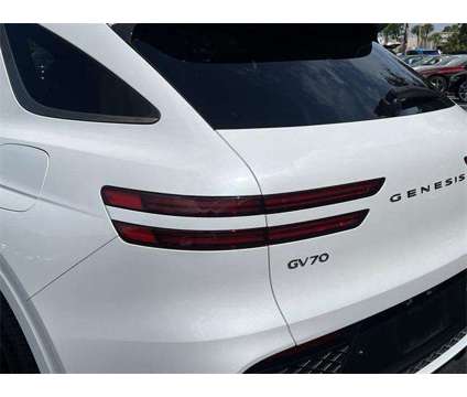 2022 Genesis GV70 3.5T AWD Sport is a White 2022 SUV in Leesburg FL