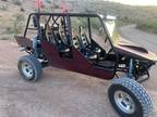 custom long travel dune buggy 4 seater gm/chevy very nice and fast videos below