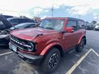 2023 Ford Bronco Red, 1666 miles