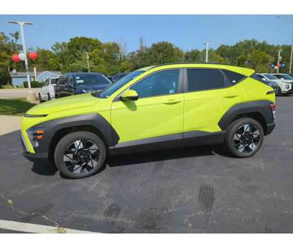 2024 Hyundai Kona SEL is a Yellow 2024 Hyundai Kona SEL SUV in Palatine IL