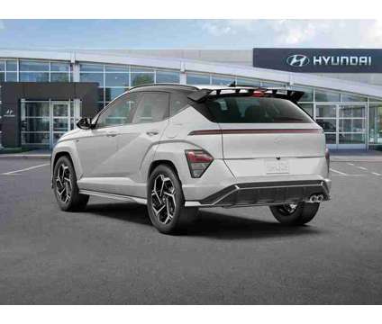 2024 Hyundai Kona N Line is a Black, White 2024 Hyundai Kona SUV in Vero Beach FL