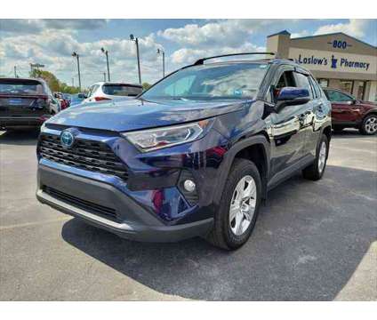 2021 Toyota RAV4 Hybrid XLE is a Blue 2021 Toyota RAV4 Hybrid XLE Hybrid in Hanover PA