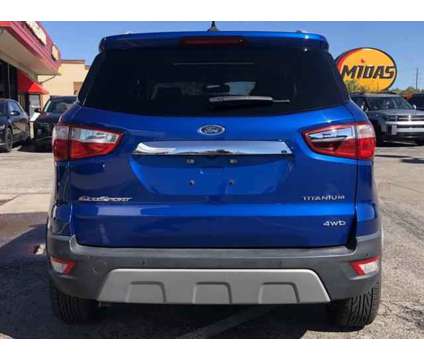 2021 Ford EcoSport Titanium is a Blue 2021 Ford EcoSport Titanium Station Wagon in Lawrence KS