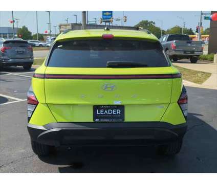 2024 Hyundai Kona SEL is a Yellow 2024 Hyundai Kona SEL SUV in Palatine IL