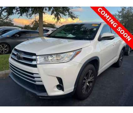 2018 Toyota Highlander LE is a White 2018 Toyota Highlander LE SUV in Orlando FL