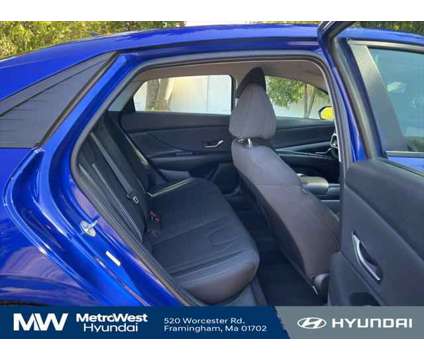 2023 Hyundai Elantra SEL is a Blue 2023 Hyundai Elantra Sedan in Framingham MA