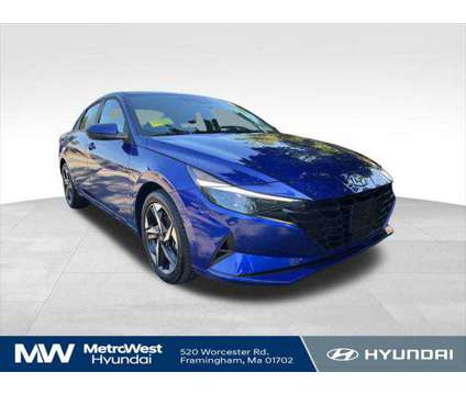 2023 Hyundai Elantra SEL is a Blue 2023 Hyundai Elantra Sedan in Framingham MA