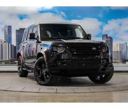 2025 Land Rover Defender V8 is a Black 2025 Land Rover Defender 110 Trim SUV in Lake Bluff IL