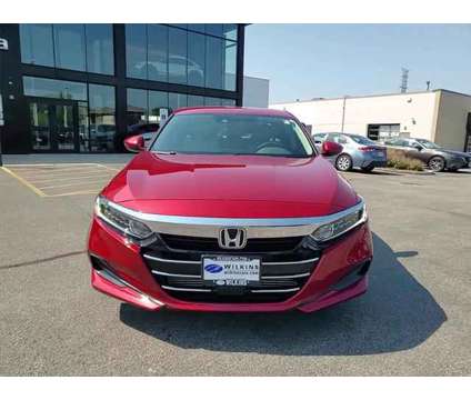 2021 Honda Accord LX is a Red 2021 Honda Accord LX Sedan in Elmhurst IL