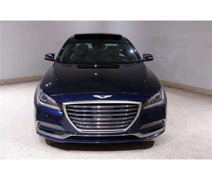 2018 Genesis G80 3.8 is a Blue 2018 Genesis G80 3.8 Trim Sedan in Mentor OH