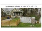 Old Saint Bernard St Lot,new Orleans, Plot For Sale