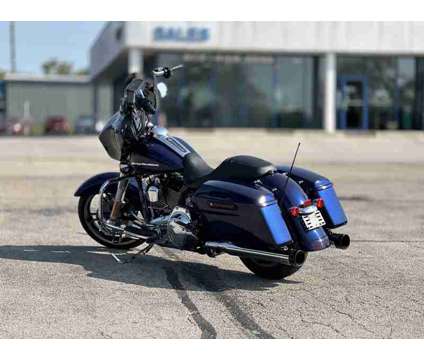 2014 Harley-Davidson FLHXS Street Glide TOURING is a Blue 2014 Harley-Davidson FLH Motorcycle in Manteno IL