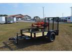 2025 Rice Trailers Single Utility 5X8 UTILITY TRAILER