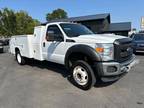 2016 Ford F-550 White, 204K miles