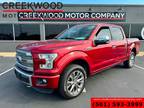 2016 Ford F-150 Platinum 4x4 5.0L Financing 1 Owner 20s New Tires - Searcy,AR