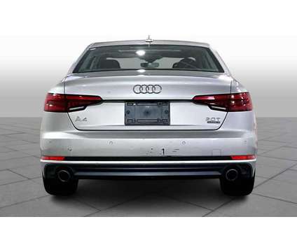 2017UsedAudiUsedA4Used2.0 TFSI Auto quattro AWD is a Silver 2017 Audi A4 Car for Sale in Norwood MA