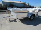 2025 Dell Rapids Custom Trailers 6x10ft Aluminum Utility Trailer