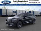 2025 Ford Explorer Black, 12 miles