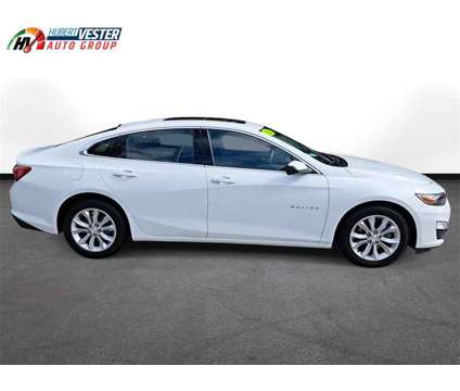 2022 Chevrolet Malibu LT is a White 2022 Chevrolet Malibu LT Sedan in Wilson NC