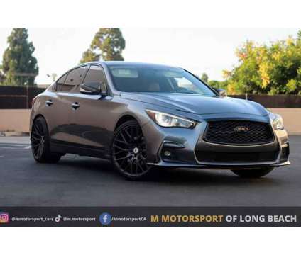 2018 INFINITI Q50 for sale is a Grey 2018 Infiniti Q50 Car for Sale in Long Beach CA