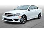 2015UsedMercedes-BenzUsedC-ClassUsed2dr Cpe RWD