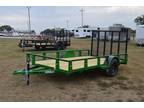 2025 Rice Trailers Single Utility 76X12 UTILITY TRAILER