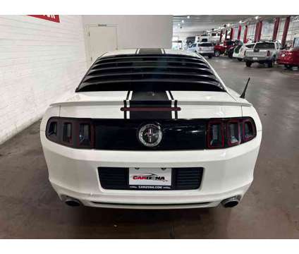 2013 Ford Mustang V6 is a White 2013 Ford Mustang V6 Coupe in Chandler AZ