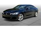 2015UsedBMWUsed4 SeriesUsed4dr Sdn RWD Gran Coupe