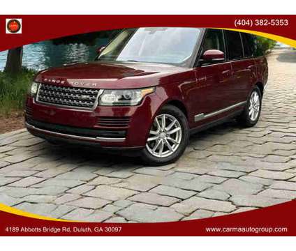 2016 Land Rover Range Rover for sale is a Red 2016 Land Rover Range Rover Car for Sale in Duluth GA