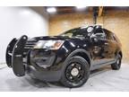 2017 Ford Explorer Police AWD Red/Blue Lightbar and LED Lights, Dual Partition